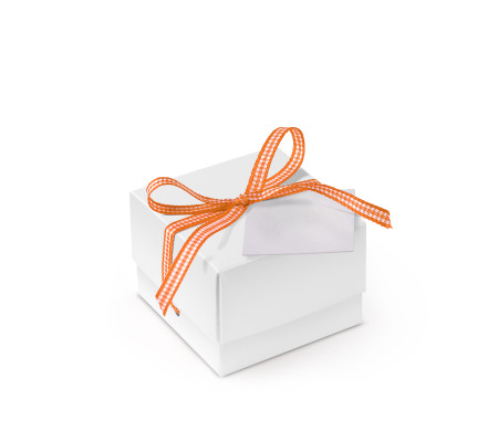 Schöne Geschenkbox mit Deckel und Schleife