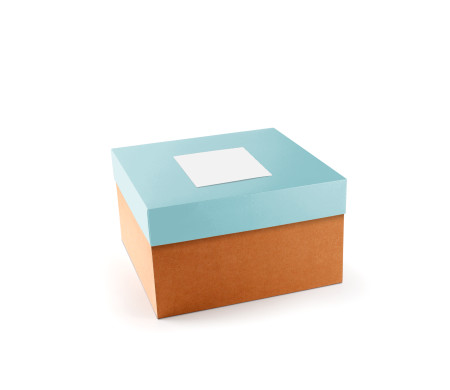 Caja para sombreros. De fácil montaje y disponible en 3 tamaños.