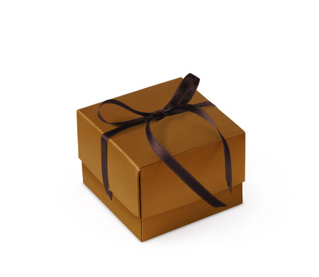Schöne Geschenkbox mit Deckel und Schleife