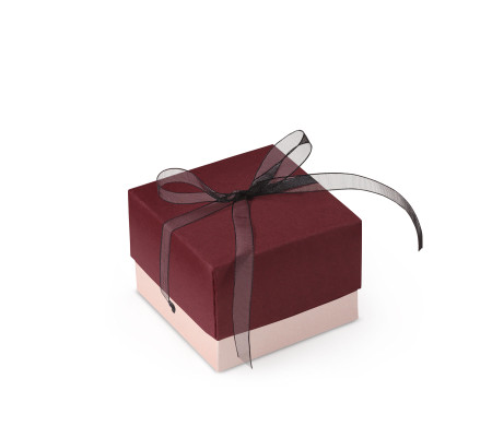 Pretty Gift Box with Lid and Decorative Bow