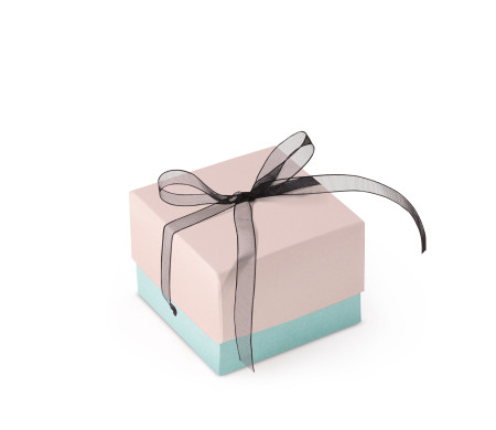 Bonita Caja Regalo con Tapa y Lazo Decorativo