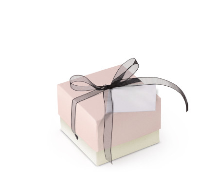 Schöne Geschenkbox mit Deckel und Schleife