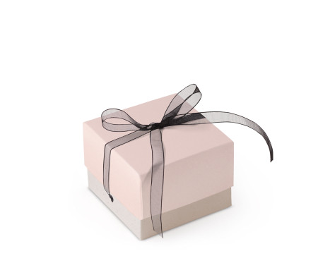 Jolie Boîte Cadeau avec Fermeture et Noeud Décoratif
