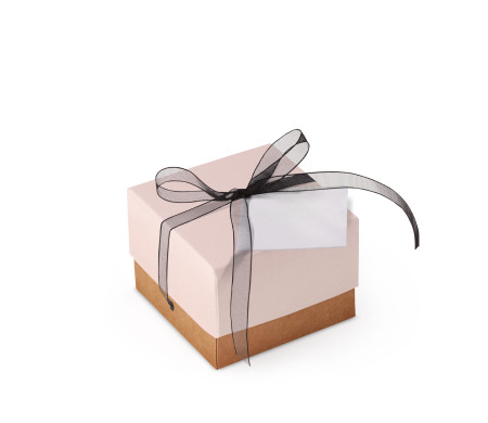 Jolie Boîte Cadeau avec Fermeture et Noeud Décoratif