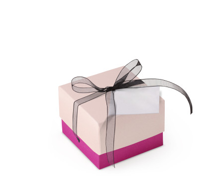 Jolie Boîte Cadeau avec Fermeture et Noeud Décoratif