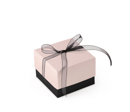 Schöne Geschenkbox mit Deckel und Schleife