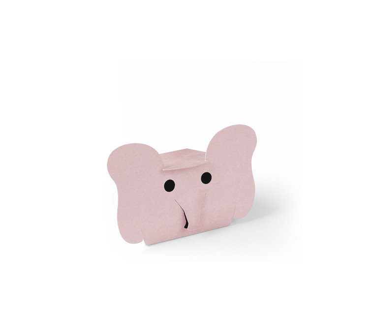 Cardboard Box Shaped like a Sweet Bunny