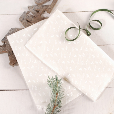 Papel de seda blanco para regalo