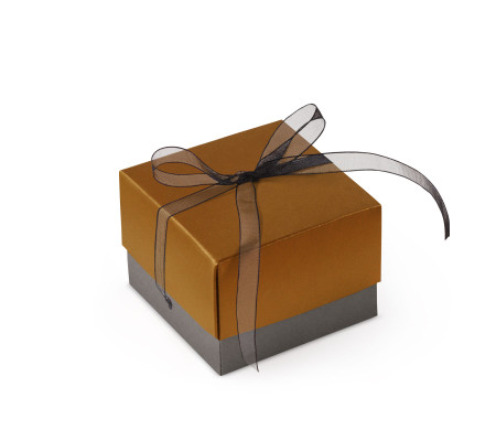 Pretty Gift Box with Lid and Decorative Bow