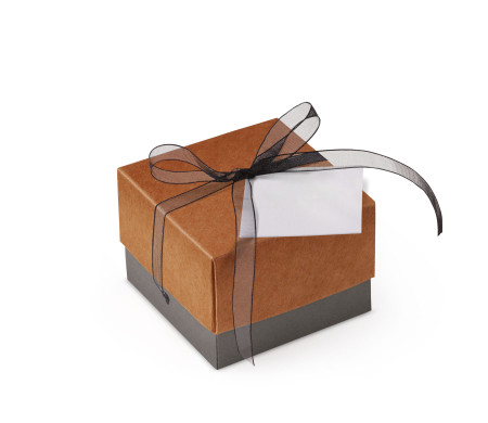 Bonita Caja Regalo con Tapa y Lazo Decorativo