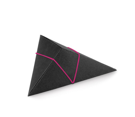 Originale Scatola Regalo Triangolare per Nozze ed Eventi