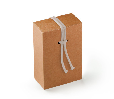 Cardboard Gift Box with a Very Original Fastener