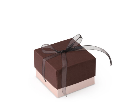 Schöne Geschenkbox mit Deckel und Schleife