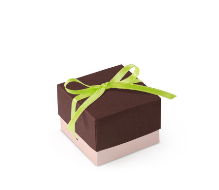 Schöne Geschenkbox mit Deckel und Schleife