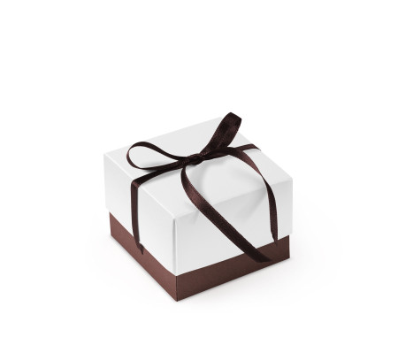 Schöne Geschenkbox mit Deckel und Schleife