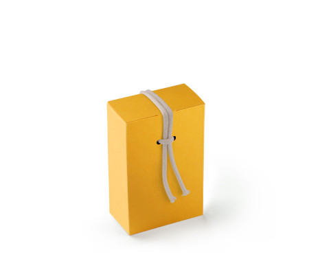 Cardboard Gift Box with a Very Original Fastener