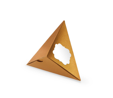 Boîte Cadeau Triangulaire pour Bijoux et Boutiques