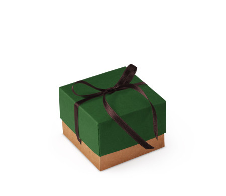 Graziosa Scatola Regalo con Coperchio e Fiocco Decorativo 