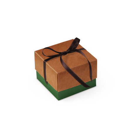 Schöne Geschenkbox mit Deckel und Schleife