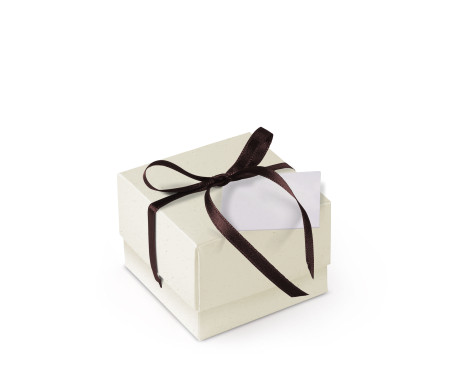 Graziosa Scatola Regalo con Coperchio e Fiocco Decorativo 