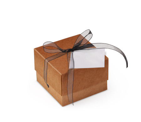 Bonita Caja Regalo con Tapa y Lazo Decorativo