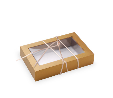 Boîte en Plastique Transparente pour Chocolats et Bonbons