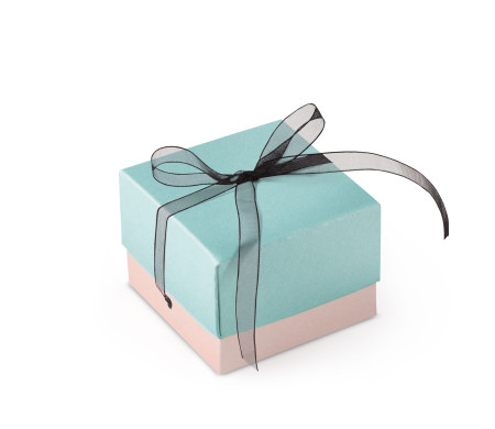 Schöne Geschenkbox mit Deckel und Schleife