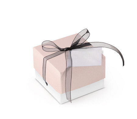 Schöne Geschenkbox mit Deckel und Schleife