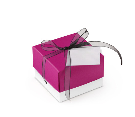 Bonita Caja Regalo con Tapa y Lazo Decorativo