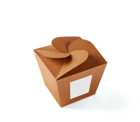 Schachtel für Cremes, originell und in Form einer Blume