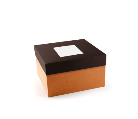 Caja para sombreros. De fácil montaje y disponible en 3 tamaños.