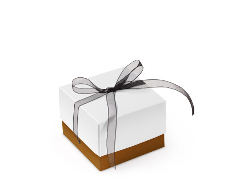 Pretty Gift Box with Lid and Decorative Bow