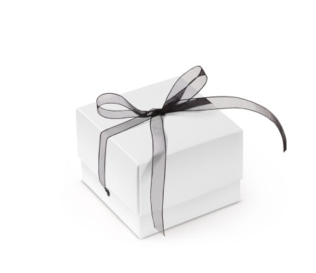 Schöne Geschenkbox mit Deckel und Schleife