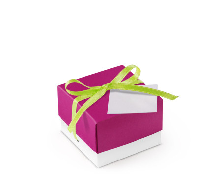 Bonita Caja Regalo con Tapa y Lazo Decorativo