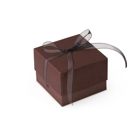 Schöne Geschenkbox mit Deckel und Schleife