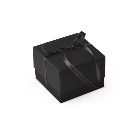 Graziosa Scatola Regalo con Coperchio e Fiocco Decorativo 