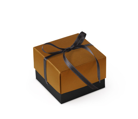 Schöne Geschenkbox mit Deckel und Schleife