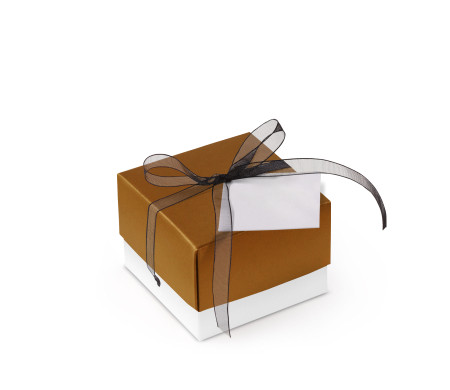 Bonita Caja Regalo con Tapa y Lazo Decorativo
