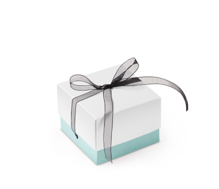 Schöne Geschenkbox mit Deckel und Schleife