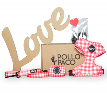 Pollo&Paco branded shipping box