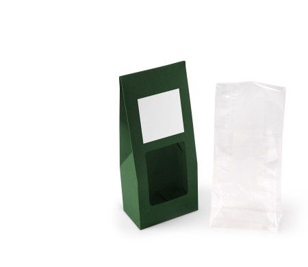 Boîte avec fenêtre pour la nourriture