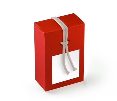 Cardboard Gift Box with a Very Original Fastener