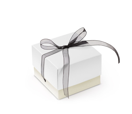 Pretty Gift Box with Lid and Decorative Bow