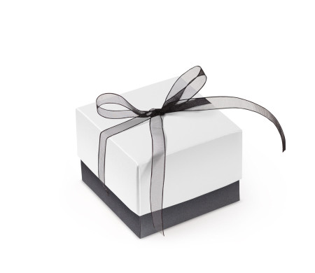Pretty Gift Box with Lid and Decorative Bow