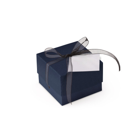 Schöne Geschenkbox mit Deckel und Schleife