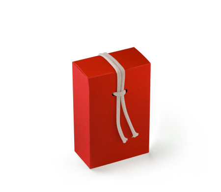 Cardboard Gift Box with a Very Original Fastener