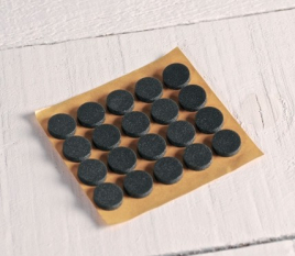 Adhesive Foam Buttons (black)
