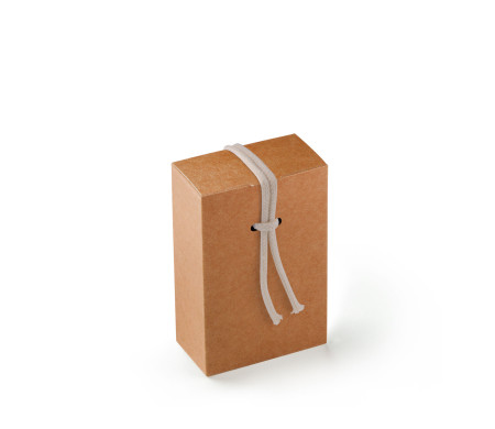 Cardboard Gift Box with a Very Original Fastener
