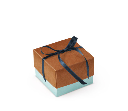 Schöne Geschenkbox mit Deckel und Schleife