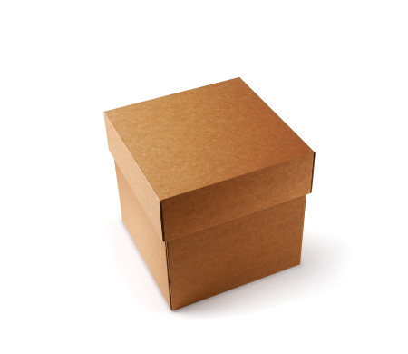 Boîte d'expédition avec couvercle indépendant
